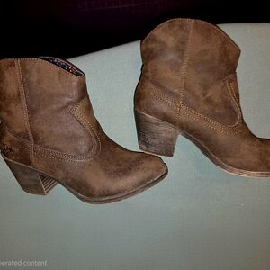 Rocket Dog Brown Ankle Boots